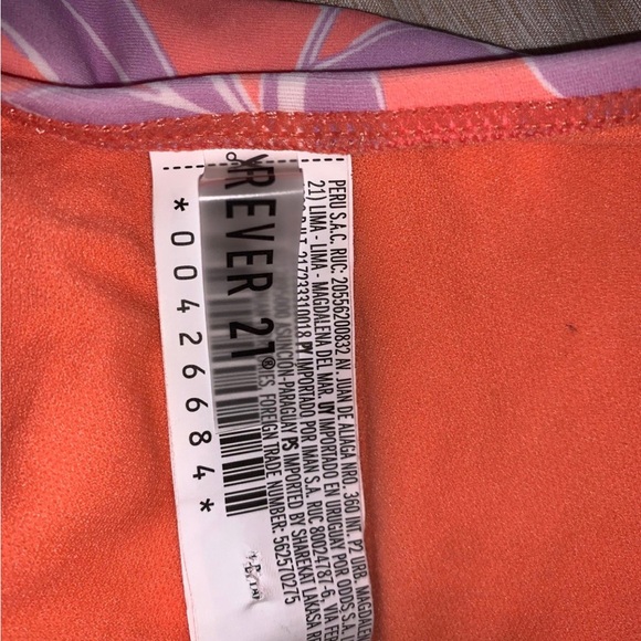 Forever 21 Floral Pattern Bikini Bottom M - Picture 3 of 3